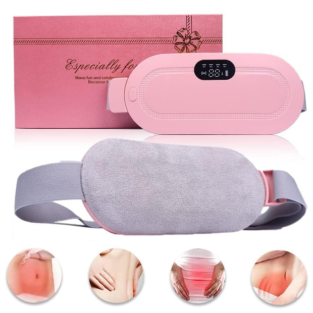 Portable Heating Belt for Menstrual Cramp Relief | USB Rechargeable Heating Pad